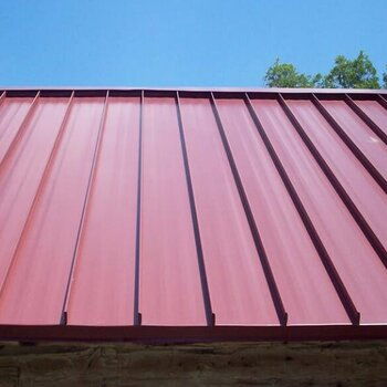 定制颜色铝镁锰板 65/330型铝合金氟碳板与直立锁边金属屋面板的应用